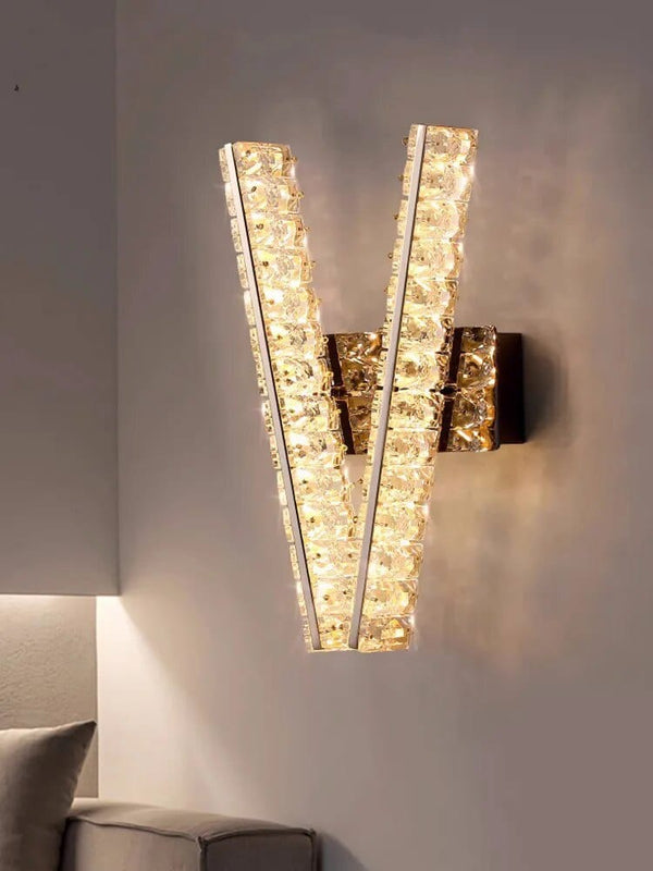 Applique murale de luxe en cristal | Marco Lucetti