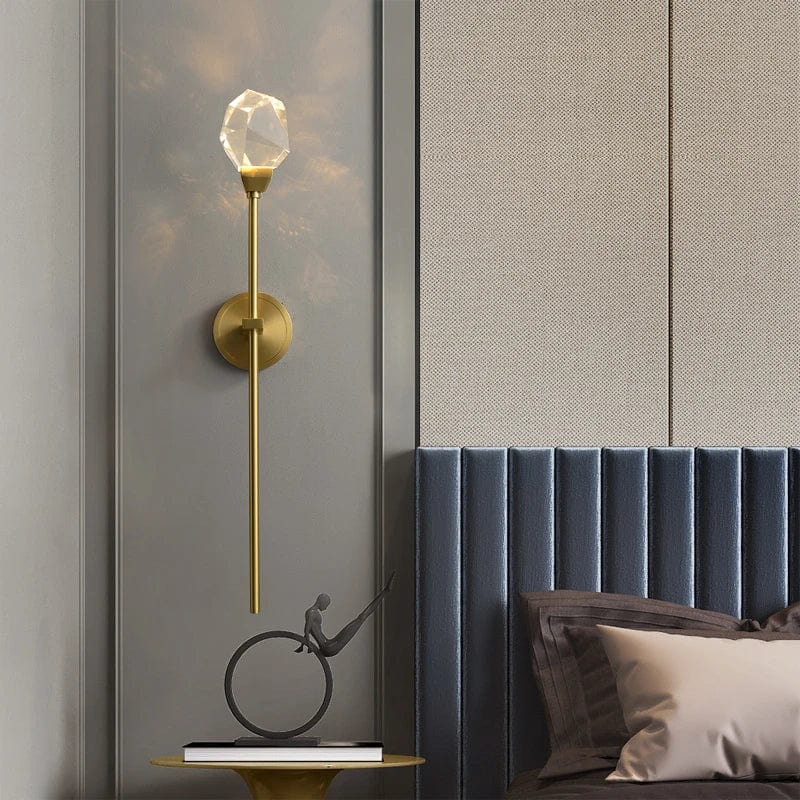 Applique murale de luxe en cristal moderne | Marco Lucetti