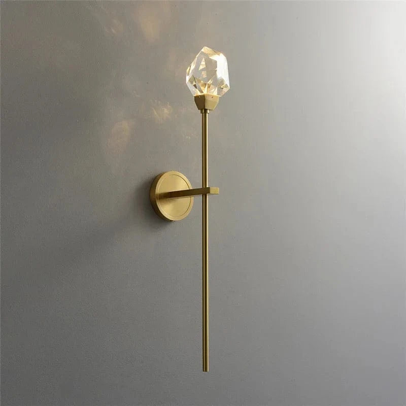 Applique murale de luxe en cristal moderne | Marco Lucetti