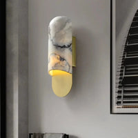 Applique murale de luxe en cuivre et marbre: Élégance suprême | Marco Lucetti