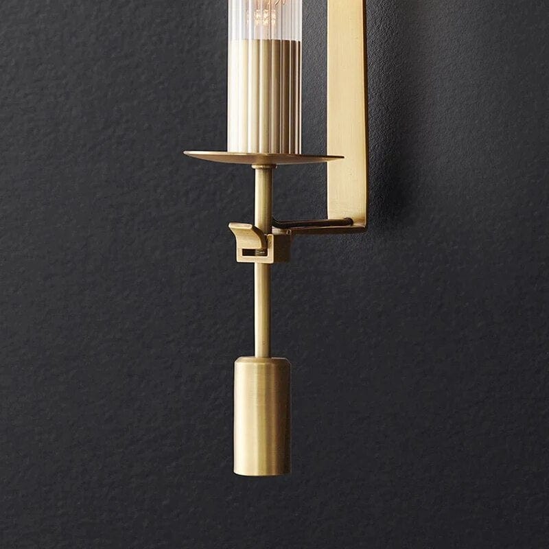 Applique murale de luxe en cuivre Post-moderne - Élégance cuivrée | Marco Lucetti copper wall lights
