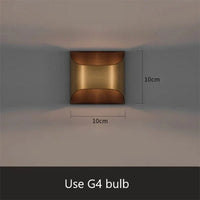 Applique Murale de Luxe en Cuivre pour un Éclairage Moderne de Qualité | Marco Lucetti Très petit