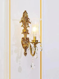 Applique Murale de Luxe en Cuivre Style Français Nordique Antique | Marco Lucetti