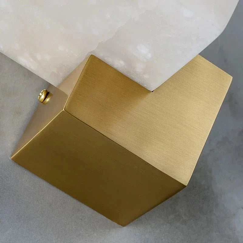 Applique murale de luxe en jade avec Luminaires LED modernes - Décoration intérieure haut de gamme | Marco Lucetti