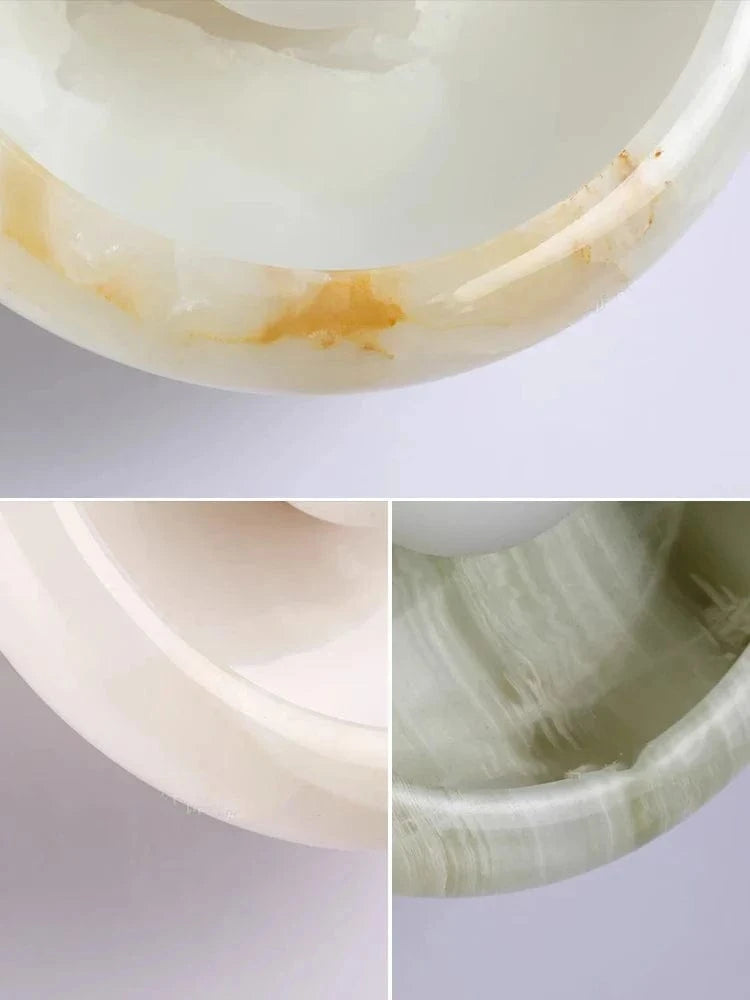 Applique murale de luxe en jade LED pour hôtel et villa - Collection Prestige | Marco Lucetti