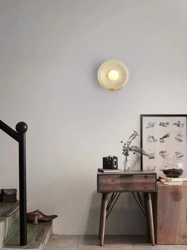 Applique murale de luxe en jade pour hôtel et villa - Style Moderne | Marco Lucetti