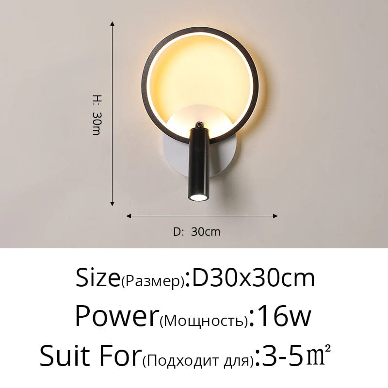 Applique Murale de Luxe Moderne pour Maison - Ronde & Minimaliste | Marco Lucetti