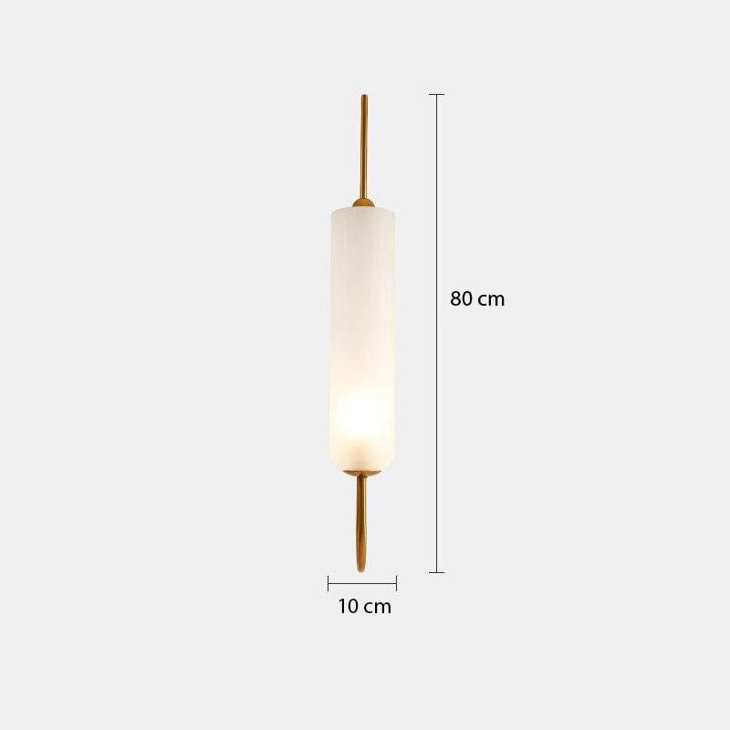 Applique murale de luxe Zolya en cristal | Marco Lucetti Blanc
