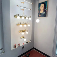 Applique murale de salle de bains LED européen chic pour miroir de maquillage | Marco Lucetti