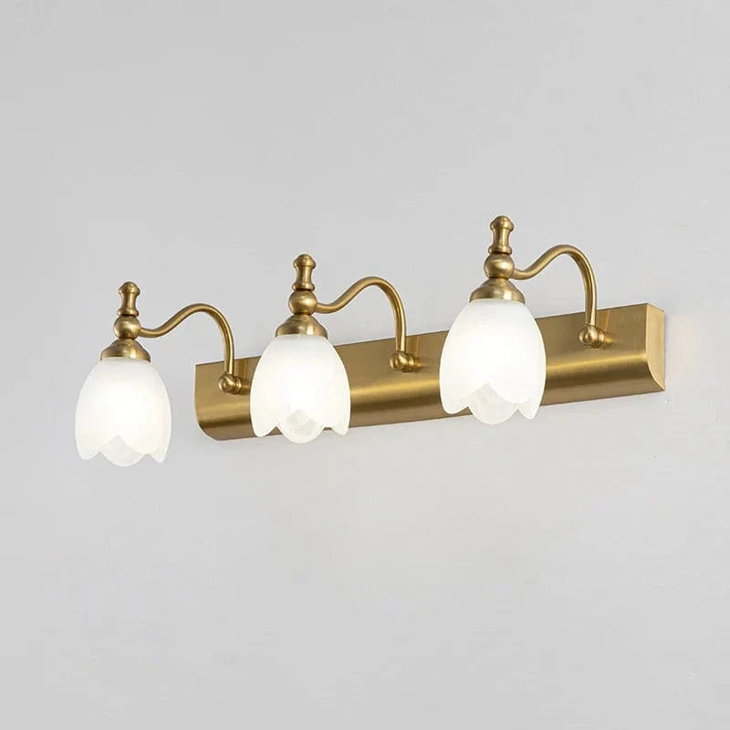 Applique murale de salle de bains LED européen chic pour miroir de maquillage | Marco Lucetti