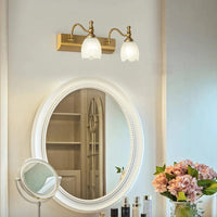 Applique murale de salle de bains LED européen chic pour miroir de maquillage | Marco Lucetti