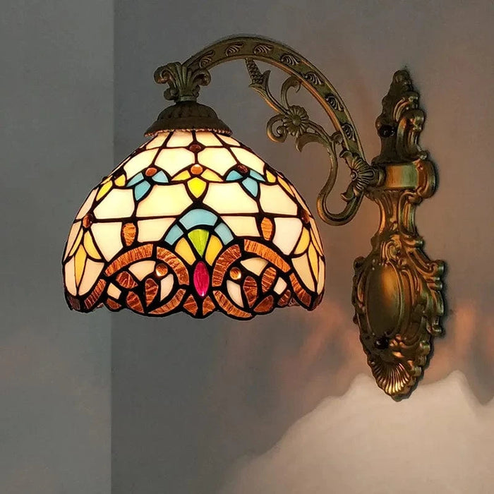 Applique murale de style Tiffany - Élégance Illuminée | Marco Lucetti