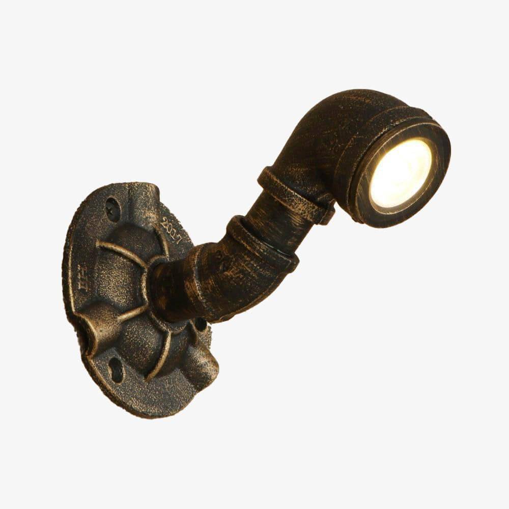Applique murale LED style Industriel - Fonte décorative