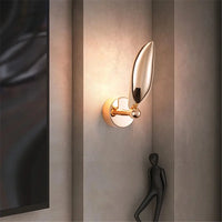 Applique murale Deluxe à LED en forme de mouette dorée | Marco Lucetti