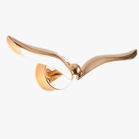 Applique murale Deluxe à LED en forme de mouette dorée | Marco Lucetti