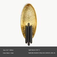 Applique murale design à LED Eclat Doré | Marco Lucetti Doré