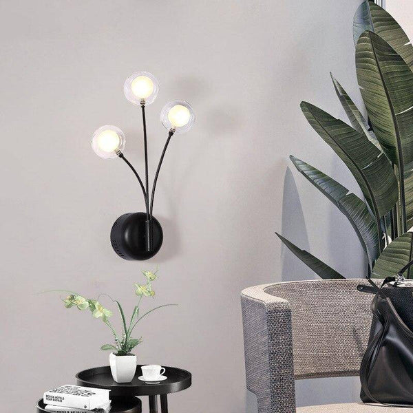 Applique murale design à LED noire "Hotel Luxe" | Marco Lucetti