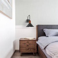 Applique murale design ajustable - Noir & Métal | Marco Lucetti