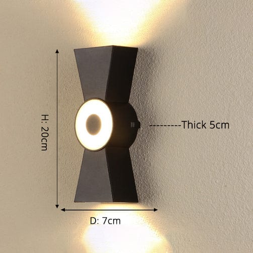 Applique murale design ALIÉNOR LED Waterproof | Marco Lucetti