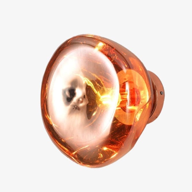 Applique murale design arrondi Petra | Marco Lucetti Cuivré