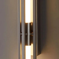 Applique murale design artistique en cuivre et acrylique: style minimaliste | Marco Lucetti