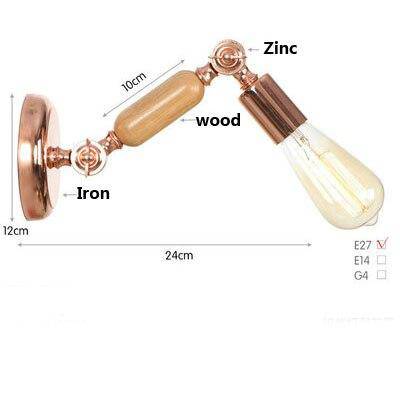 Applique murale design bras articulé rose gold "Aisle Luxe" | Marco Lucetti A