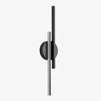 Applique murale LED Lio - Style contemporain à deux barres métalliques