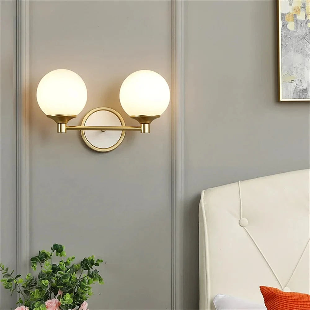 Applique Murale Design Double Tête LED Déco | Marco Lucetti