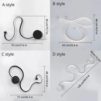 Applique murale design en acrylique et fer LED pour une décoration tendance | Marco Lucetti