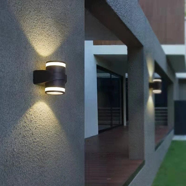 Applique murale design en aluminium pour porche | Marco Lucetti