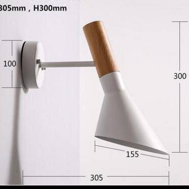 Applique murale design en bois et métal - Noir ou Blanc | Marco Lucetti Blanc