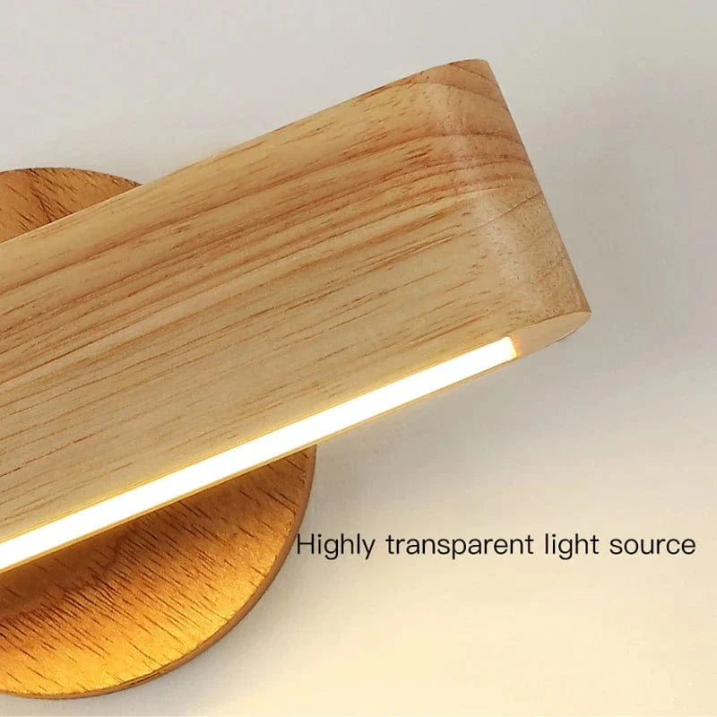 Applique murale design en bois - Idéale pour chambre et salon | Marco Lucetti