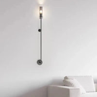 Applique murale design en cuivre noir et or | Marco Lucetti