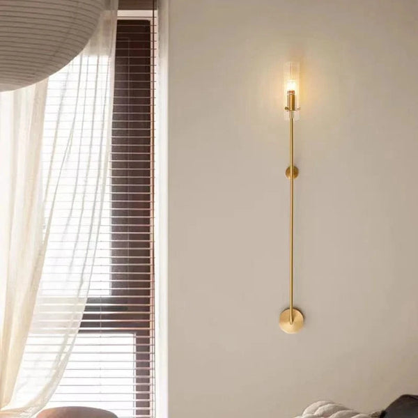 Applique murale design en cuivre noir et or | Marco Lucetti