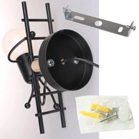 Applique murale design en fer E27 | Marco Lucetti