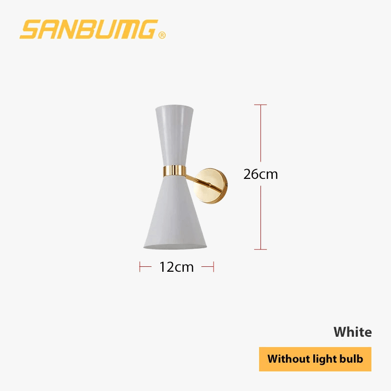 Applique murale design en fer forgé ajustable | Marco Lucetti