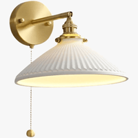 Applique murale design en laiton et céramique | Marco Lucetti