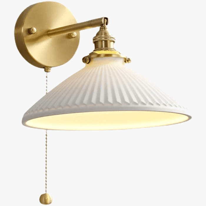 Applique murale design en laiton et céramique | Marco Lucetti