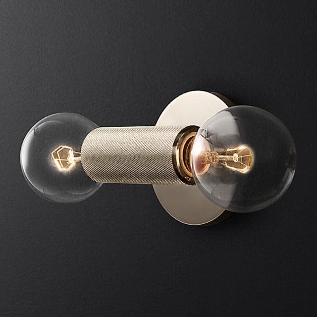 Applique murale design en métal double tête Deacon | Marco Lucetti