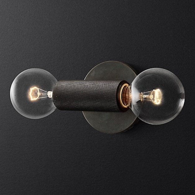 Applique murale design en métal double tête Deacon | Marco Lucetti