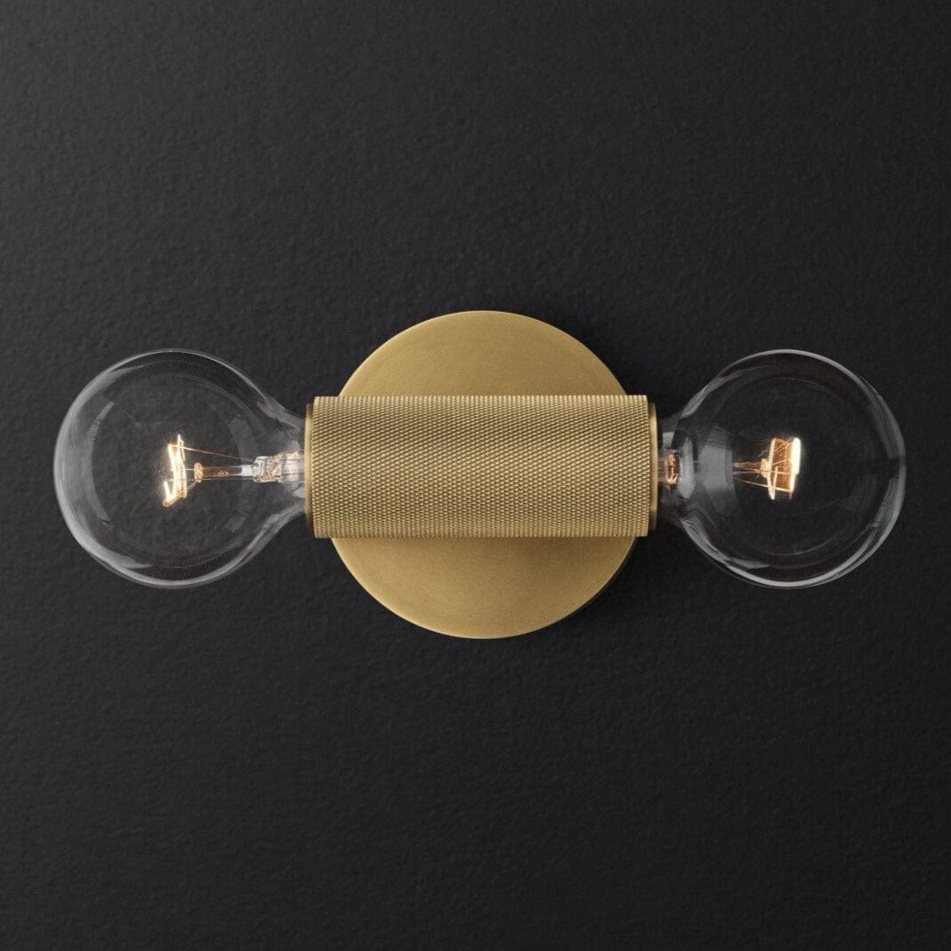 Applique murale design en métal double tête Deacon | Marco Lucetti