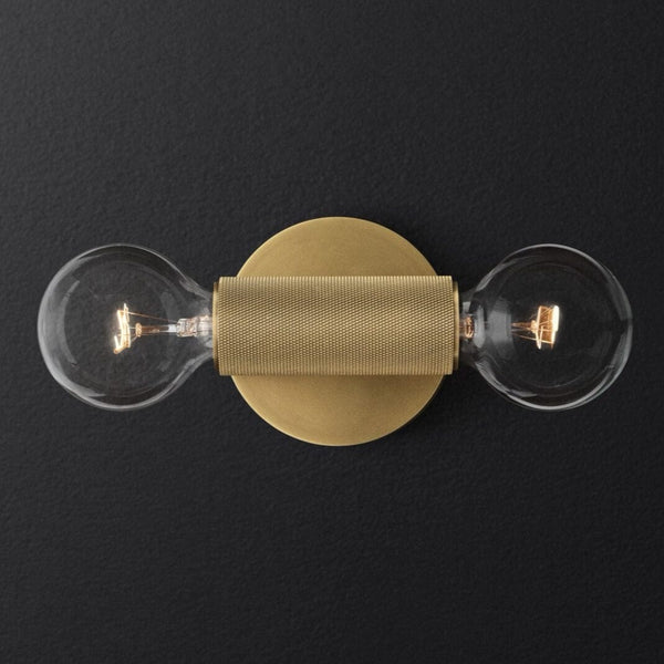 Applique murale design en métal double tête Deacon | Marco Lucetti