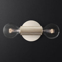 Applique murale design en métal double tête Deacon | Marco Lucetti Argenté