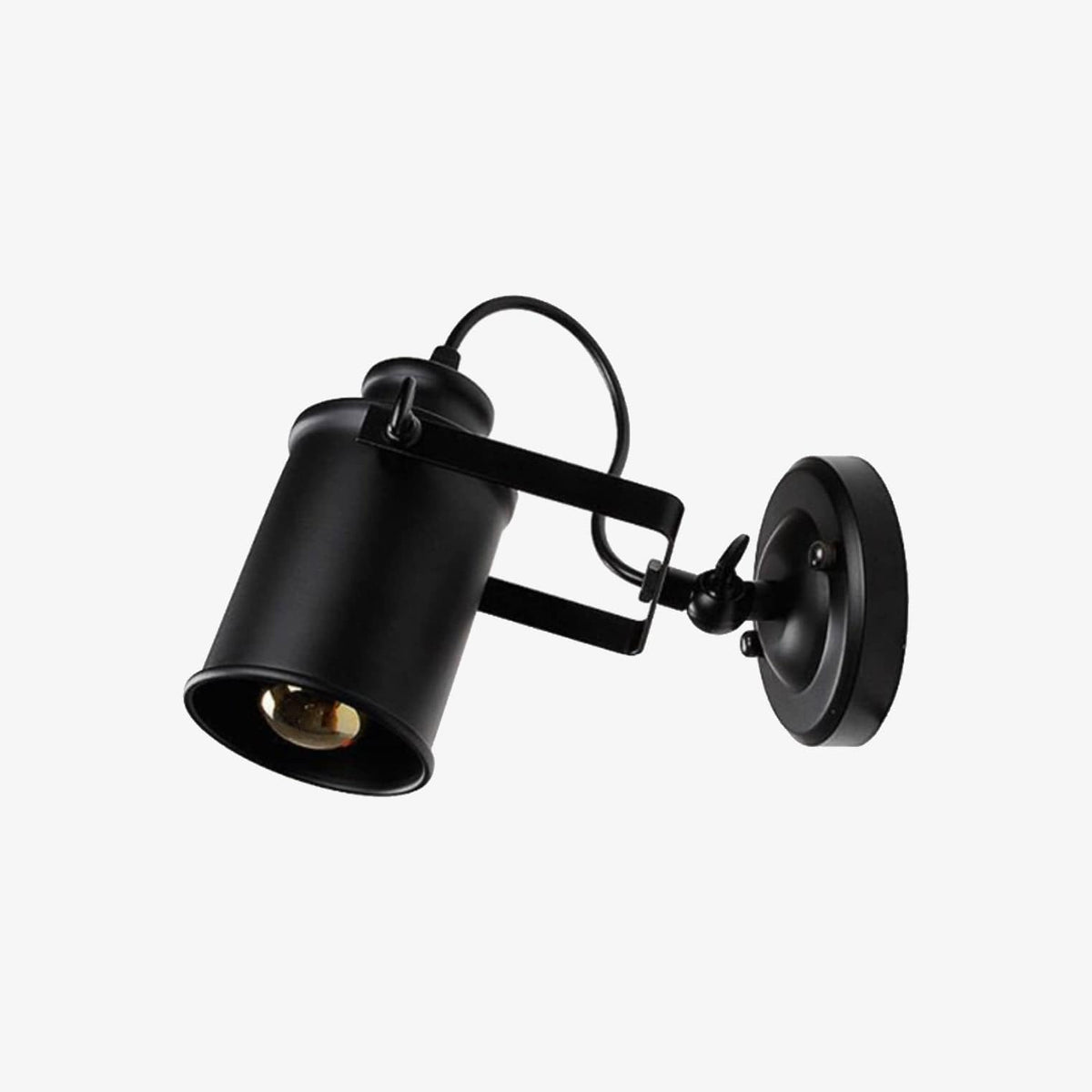 Applique murale design en métal noir - Café | Marco Lucetti