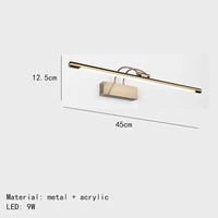 Applique murale design en métal pour éclairage - Livraison directe assurée | Marco Lucetti 45cm-Or / Lumière blanche