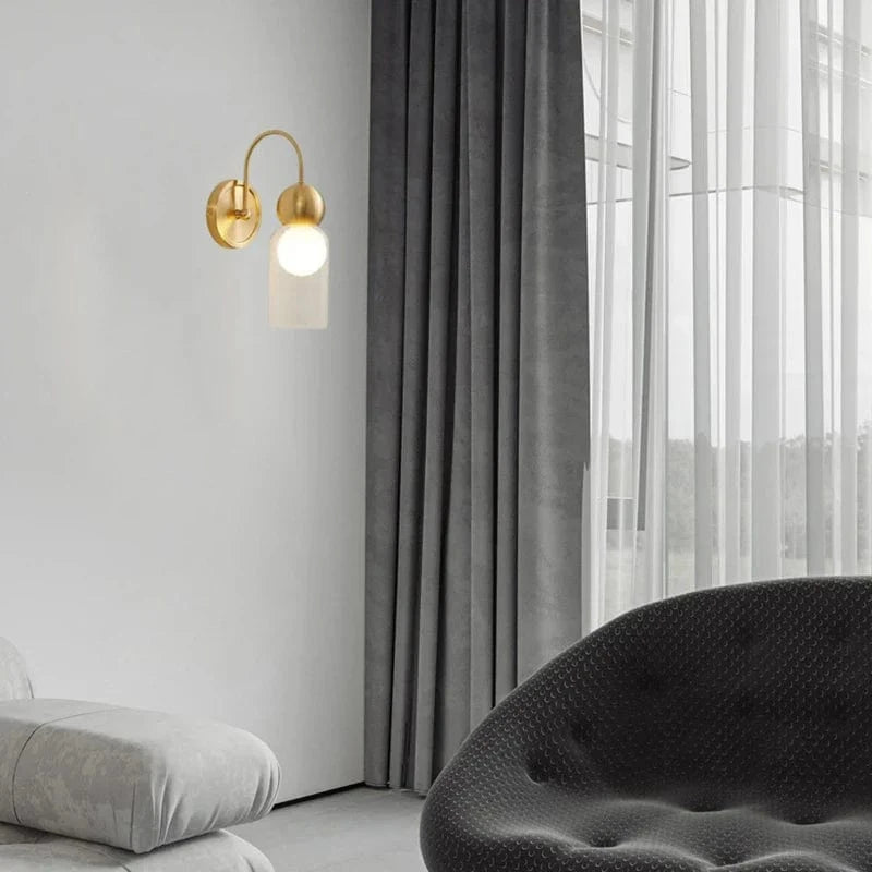 Applique murale design en verre pour éclairage direct | Marco Lucetti