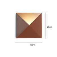 Applique murale design Enveloppe Wally | Marco Lucetti Rouge