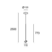 Applique murale design Flexi Swing | Marco Lucetti E / Lumière chaude 3000K