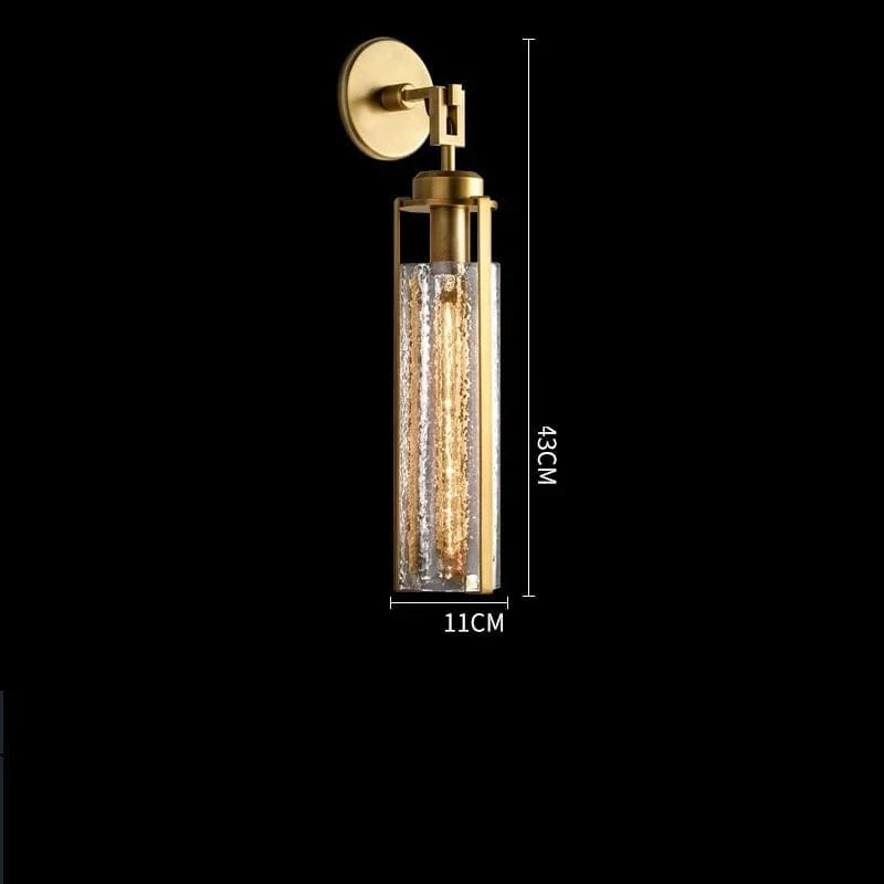 Applique Murale Design Goutte d'Eau Cristal LED Cuivre Nordique | Marco Lucetti Cuivre 1 / 4W