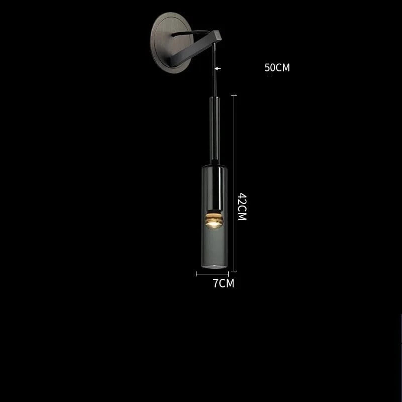 Applique Murale Design Goutte d'Eau Cristal LED Cuivre Nordique | Marco Lucetti Cuivre / 4W